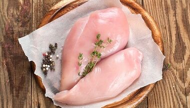 ziua de pui pe dieta cu 6 petale